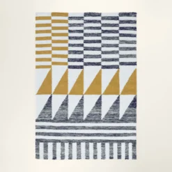 Tapis De Sol AKSEL Ardoise Et Ocre -Décoration & meubles pour la maison tapis de sol AKSEL 007134 GJ 4