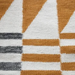 Tapis De Sol AKSEL Ardoise Et Ocre -Décoration & meubles pour la maison tapis de sol AKSEL 007134 GJ 7