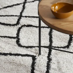 Tapis De Sol DEDAL Ivoire Et Noir -Décoration & meubles pour la maison tapis de sol DEDAL 007547 NG 6