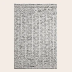 Tapis De Sol SOLVIG Ivoire Et Noir 8 Tapis De Sol SOLVIG Ivoire Et Noir -Décoration & meubles pour la maison tapis de sol SOLVIG 008643 NG 4