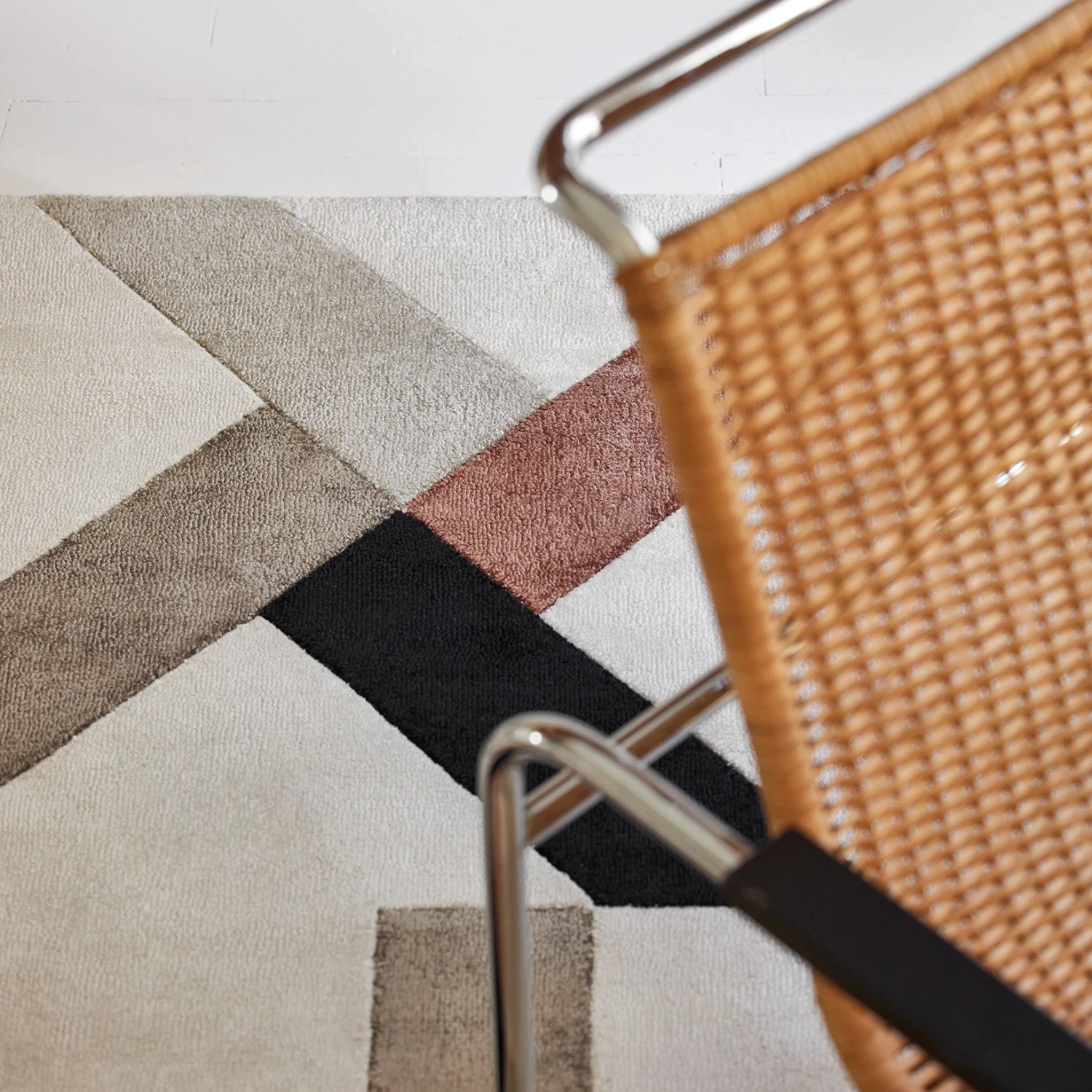 Tapis De Sol TRIAGO Naturel Et Noir 4 Tapis De Sol TRIAGO Naturel Et Noir – Image 4