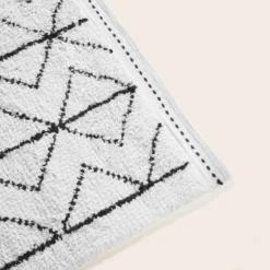 Tapis De Sol YDIR Ivoire Et Noir -Décoration & meubles pour la maison tapis de sol YDIR 008144 N12 T2L3 5