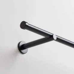 Tringle à Rideaux ALMA Noir Mat