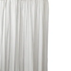 Voilage à Galon Fronceur SANTORINI Blanc -Décoration & meubles pour la maison voilage a galon fronceur SANTORINI 004733 W 6