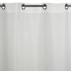 Voilage à Oeillets CINNAMON Blanc Céruse -Décoration & meubles pour la maison voilage a oeillets CINNAMON 002050 N1 4