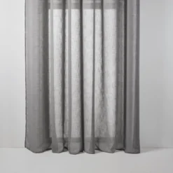 Voilage à Oeillets MILOS Zinc -Décoration & meubles pour la maison voilage a oeillets MILOS 006528 G4 4