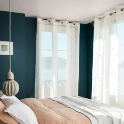 Voilage à Oeillets SHADOW Blanc Pur 12 Voilage à Oeillets SHADOW Blanc Pur -Décoration & meubles pour la maison voilage a oeillets SHADOW 002082 W 1