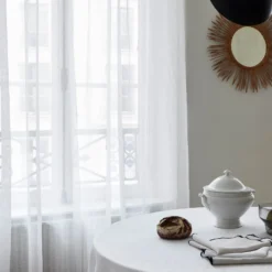 Voilage à Oeillets SHADOW Blanc Pur 14 Voilage à Oeillets SHADOW Blanc Pur -Décoration & meubles pour la maison voilage a oeillets SHADOW 002082 W 3