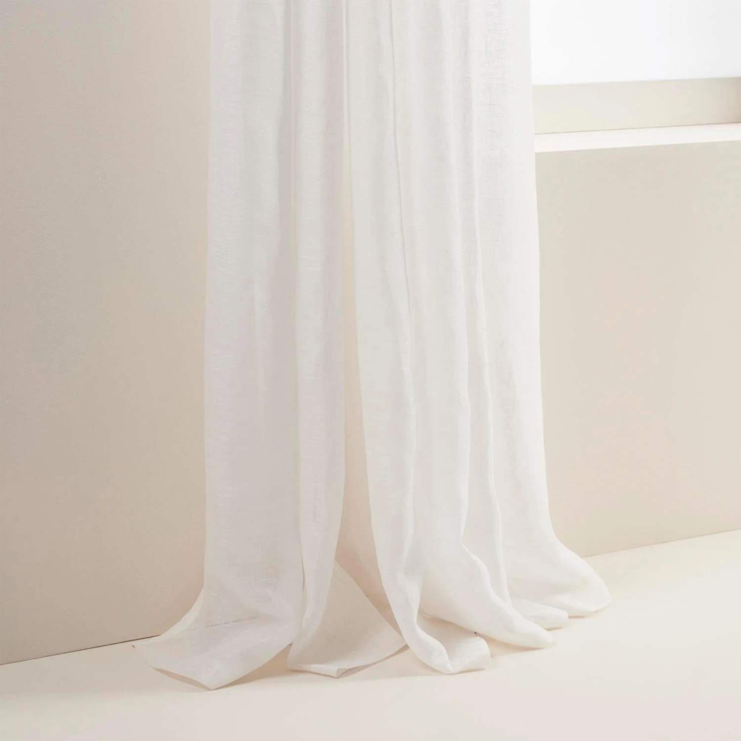 Voilage à Oeillets SHADOW Blanc Pur 8 Voilage à Oeillets SHADOW Blanc Pur – Image 8