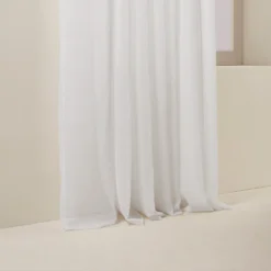 Voilage à Oeillets THASOS Blanc 13 Voilage à Oeillets THASOS Blanc -Décoration & meubles pour la maison voilage a oeillets THASOS 002087 W 6