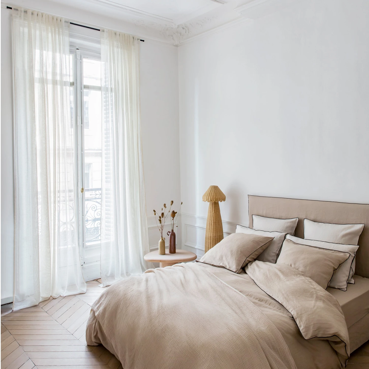 Voilage à Passants KEFALOS Ivoire 3 Voilage à Passants KEFALOS Ivoire – Image 3