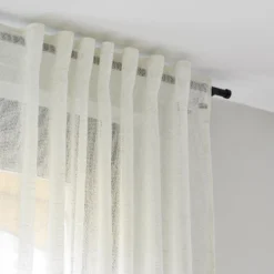 Voilage à Passants KEFALOS Ivoire 13 Voilage à Passants KEFALOS Ivoire -Décoration & meubles pour la maison voilage a passants KEFALOS 008779 W 3