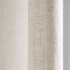 Voilage à Passants NEAPOLI Ivoire Chiné -Décoration & meubles pour la maison voilage a passants NEAPOLI 008744 N1 9