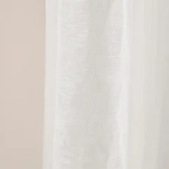 Voilage Panneau SHADOW Blanc Pur Et Bourdon Noir -Décoration & meubles pour la maison voilage panneau SHADOW 006239 WG 7